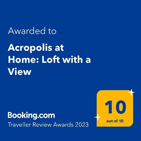 Apartment Acropolis At Home: Loft With A View Athens